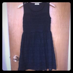 Black cocktail dress